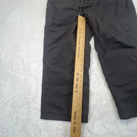 North‎ Face Horizon 2.0 Hiking Pants Women Size 8 Roll Tab Gray Camp Hike Fish - Picture 9 of 16